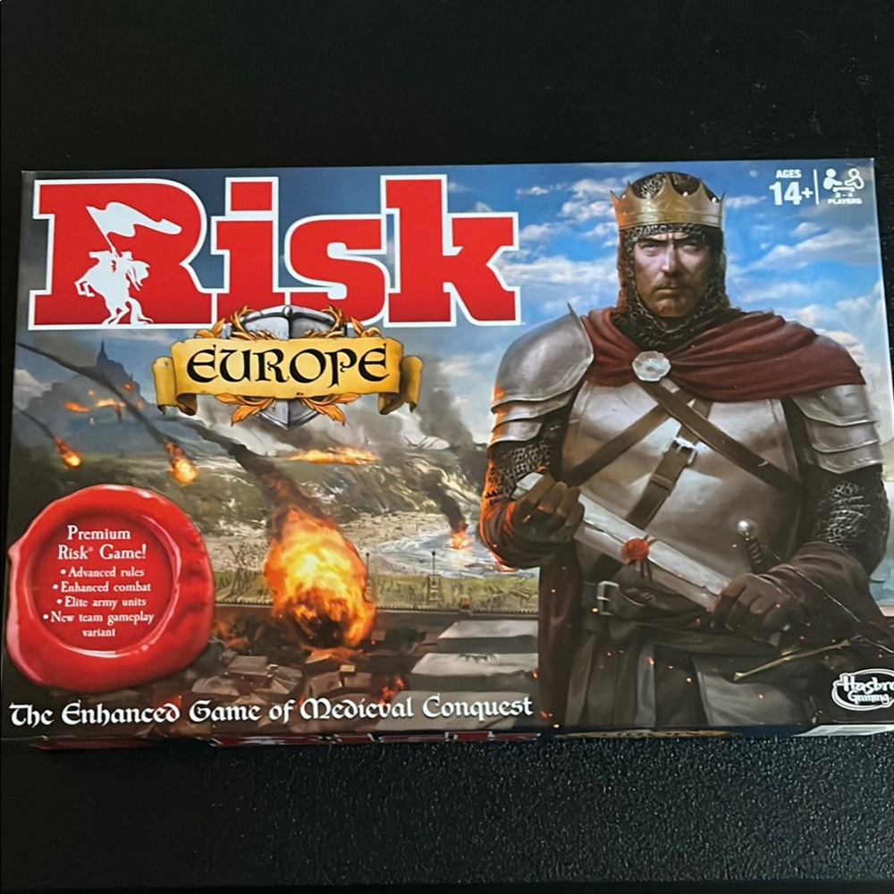 Risk Europe Board Game